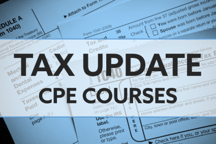 Tax Update CPE Courses